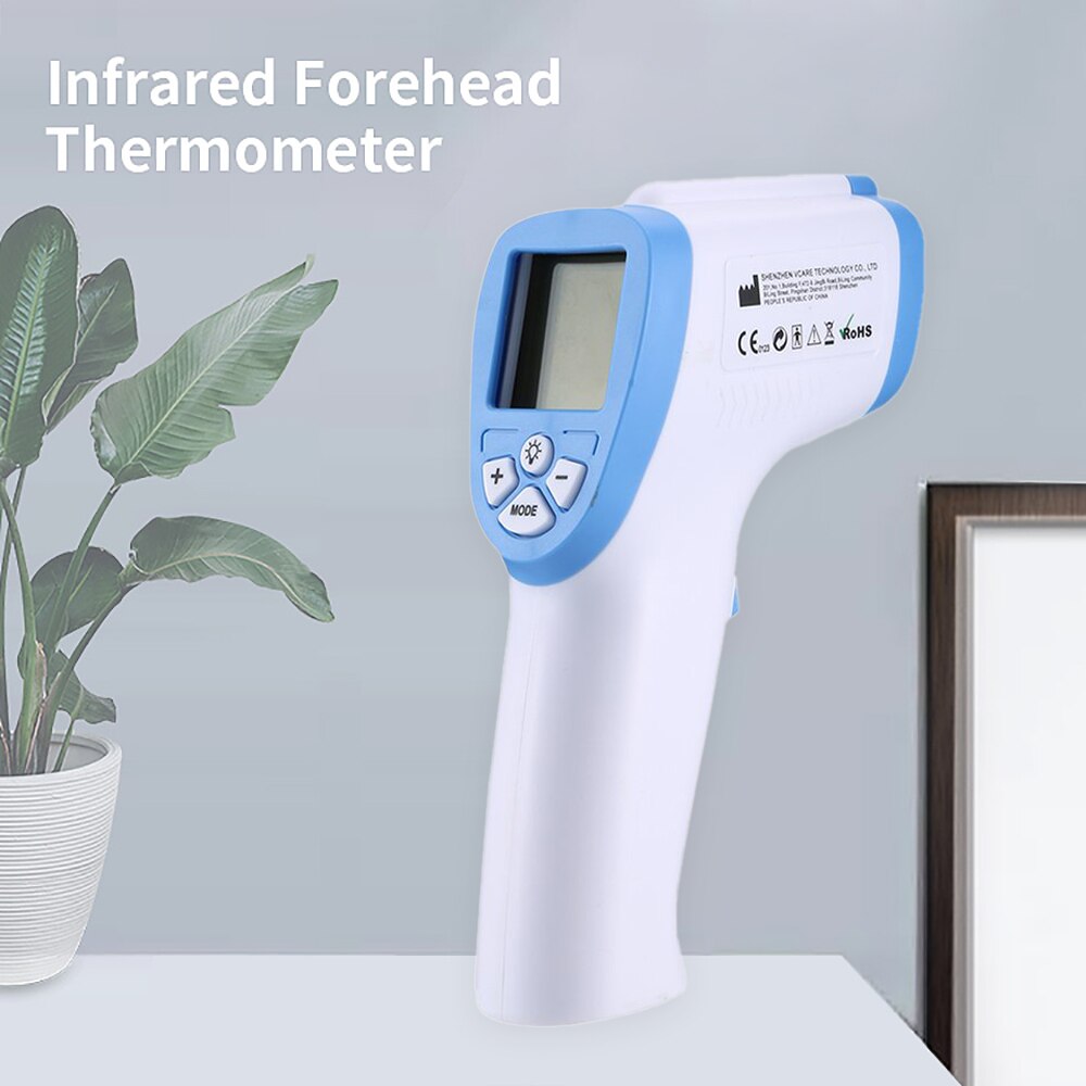 Infrarood Thermometer Voorhoofd Thermometer Non-Contact Digitale Thermometer Met Lcd Displa Goedkope Thermometer Snel