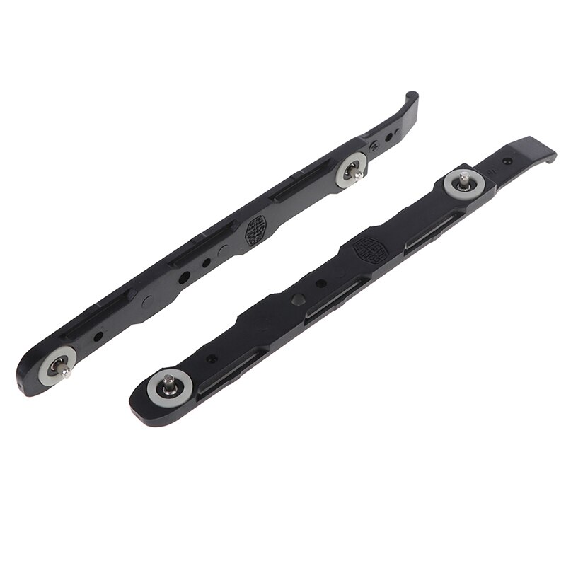 2 Stuks Zwart Chassis Hard Drive Montage Plastic Rails Voor Cooler Master