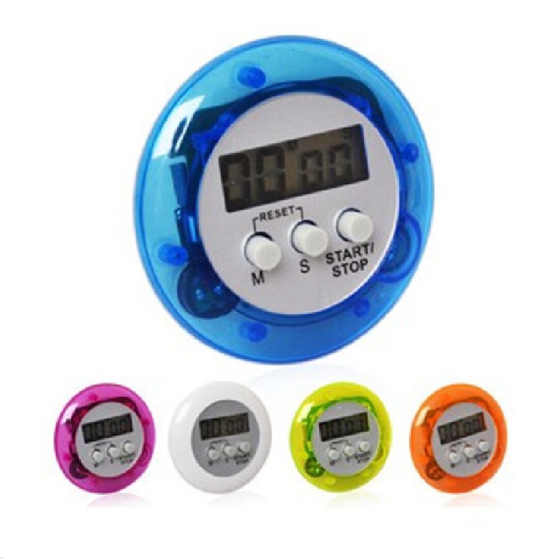Mini LCD Kitchen Timers Digital Kitchen Countdown Alarm Clock Stop Watch Cooking Tool Magnetic Timer Back Stand