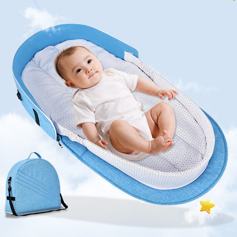 Baby klapp bett reise cradle mit moskitonetz tragbare mobile krippe nest bett infant cradle multi-funktion