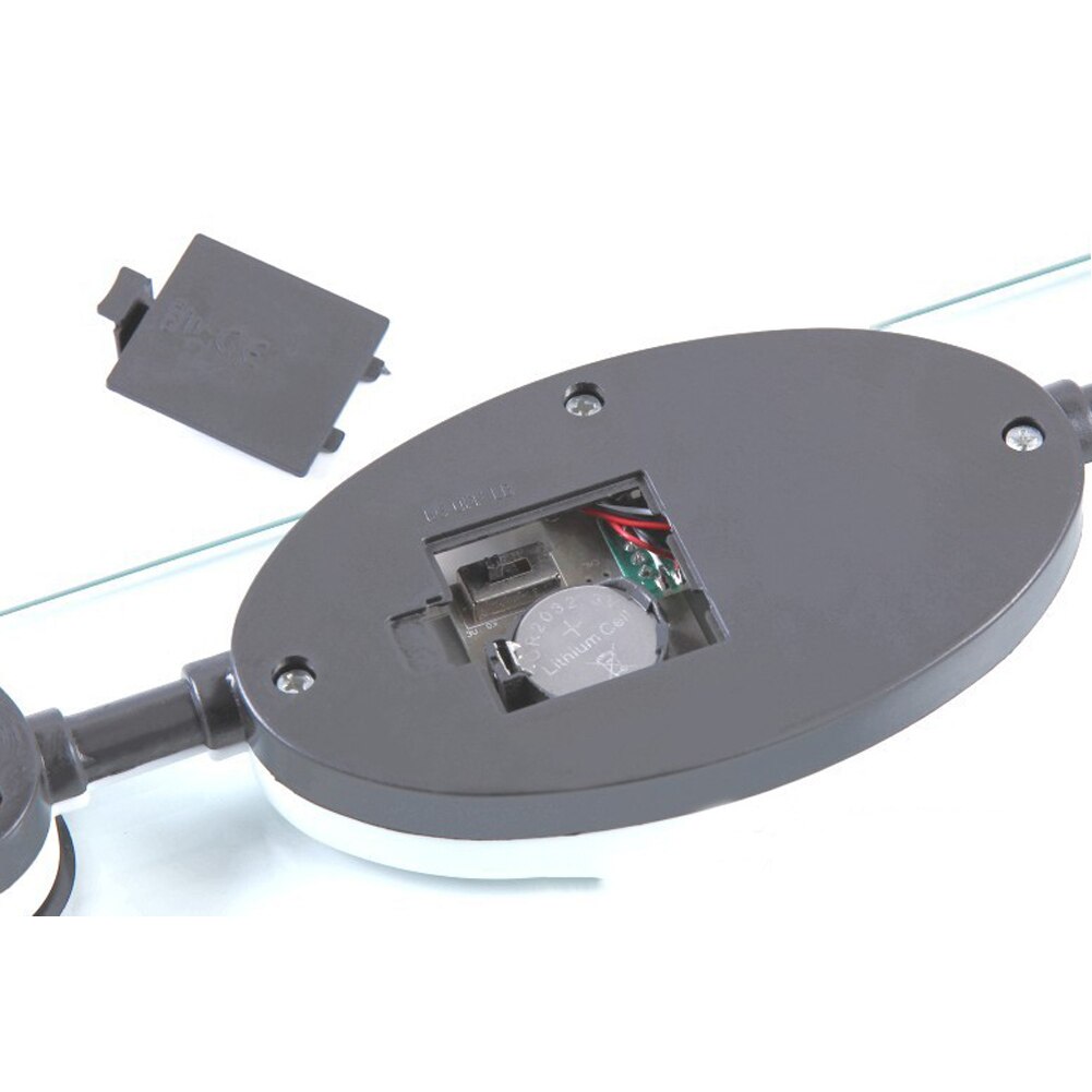 Digital Body Weight Bathroom Scale with Step-On Technology and Tempered Right Angle Glass Balance Platform 400lb/180kg 28cm