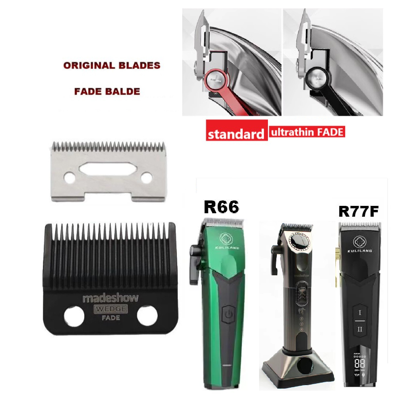 JRL Originele Vervanging Blade voor Madeshow M10/M5/M8f/M6/M11 Clipper Professionele Trimmer Snijmes hoofd Accessoires