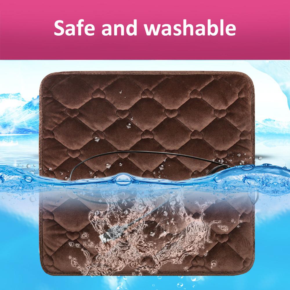 Auto Verwarmde Zitkussen 5V Usb Stoel Warmer Pad Antislip Verwarmde Warme Stoel Kussen Voor Auto Levert Thuis Kantoor auto Accessoires