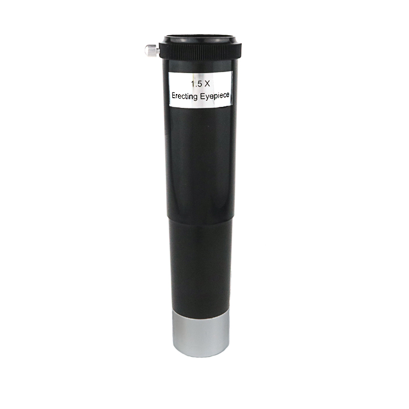 1.25&quot; 1.5X Erecting Eyepiece Barlow Lens for 1.25 Inch Port Astronomical Telescope Ocular Plastic