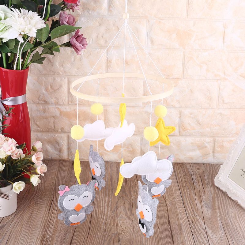 Wieg Mobiele Rammelaar Speelgoed Baby Wind Chime Hanger Bed Bell Kinderen Kamer Nursery Decoratie Opknoping Ornament Fotografie Props