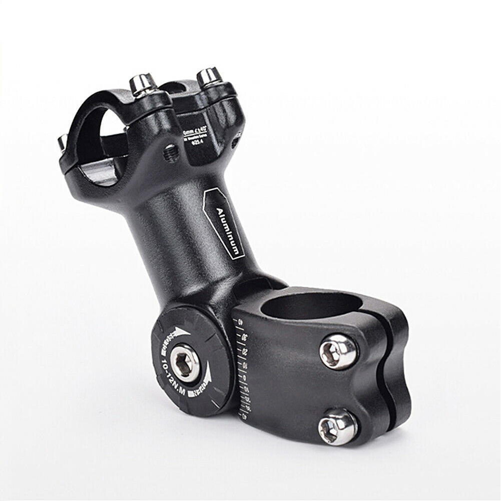 MTB Road Bike Stem Adjustable Rise Up Bicycle Handlebar Stem 25.4/31.8*90/110mm Bicycle Road Bike Replacement Parts For Cycling