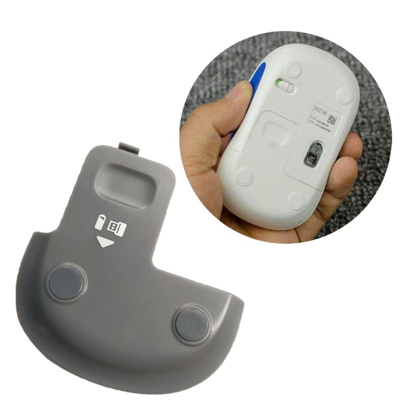 Replacement Mouse Battery Case Cover Mouse Case Shell for logitech M235 M238 M317 Mouse Accessories