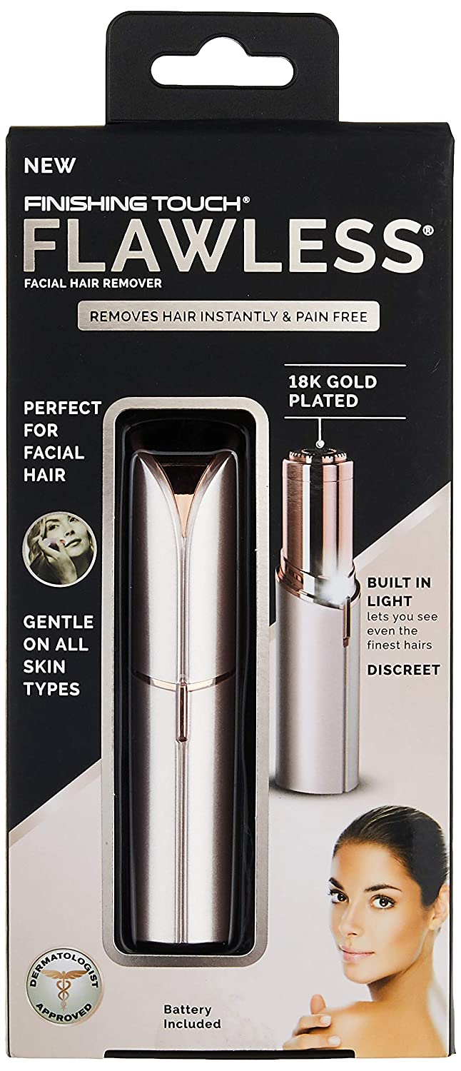 Women's Painless Hair Remover portable epilator women facial hair remover with free