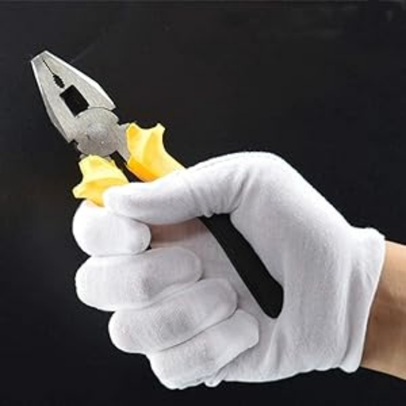 Beschermende handschoenen met hoge elasticiteit Bescherm de huidvoering Handschoen Eczeem Dermatitis Kranten Katoenen wanten Huishoudelijke schoonmaakmiddelen