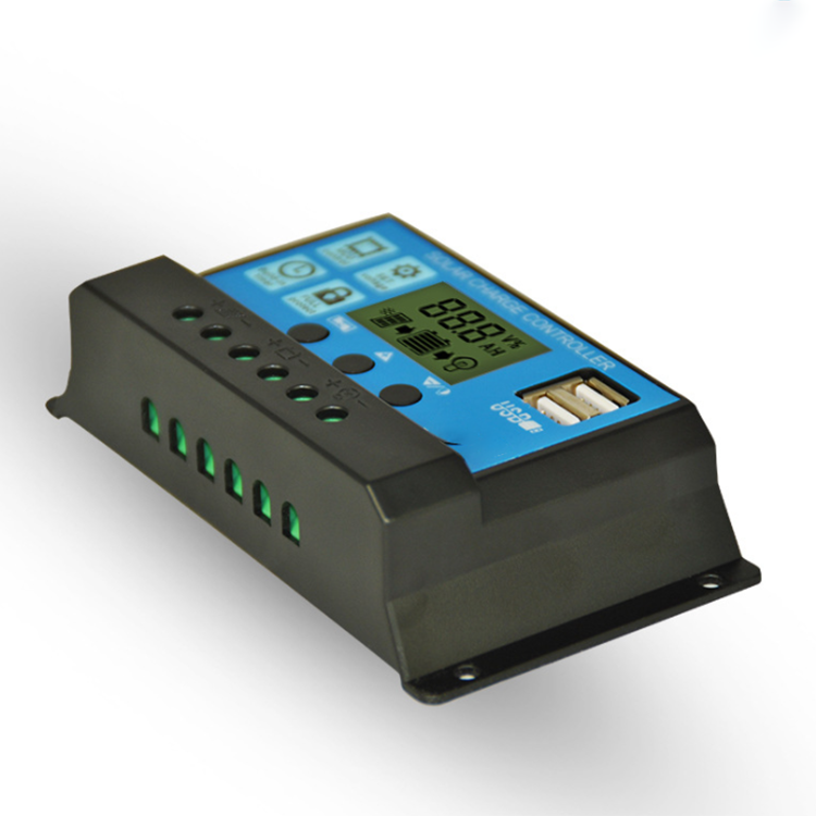 10A-30A Solar Panel Controller Battery Charge Regulator 12V/24V for DC sliding swing gate motor