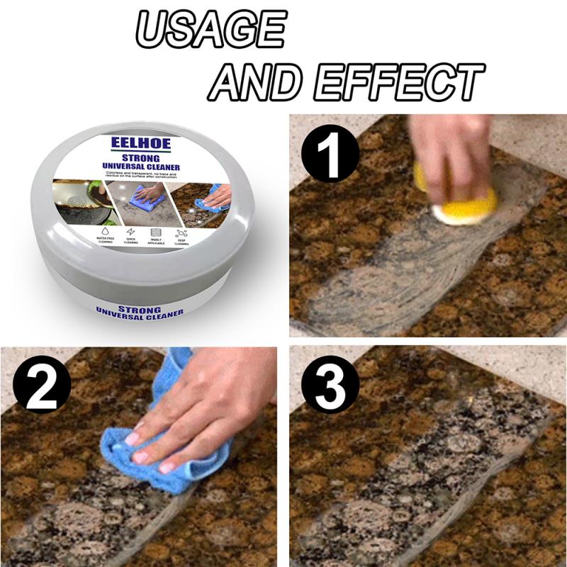 Household Kitchen Bathroom Strong Cleaning Cream Multifunctional Cleaner Quick Clean Floors Walls Faucets Cars Kitchens Toilets