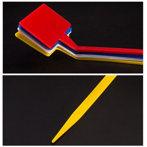 Plastic Plant Label Tag Seed Soil Gardening Tool Nursery Flower 10Psc Garden