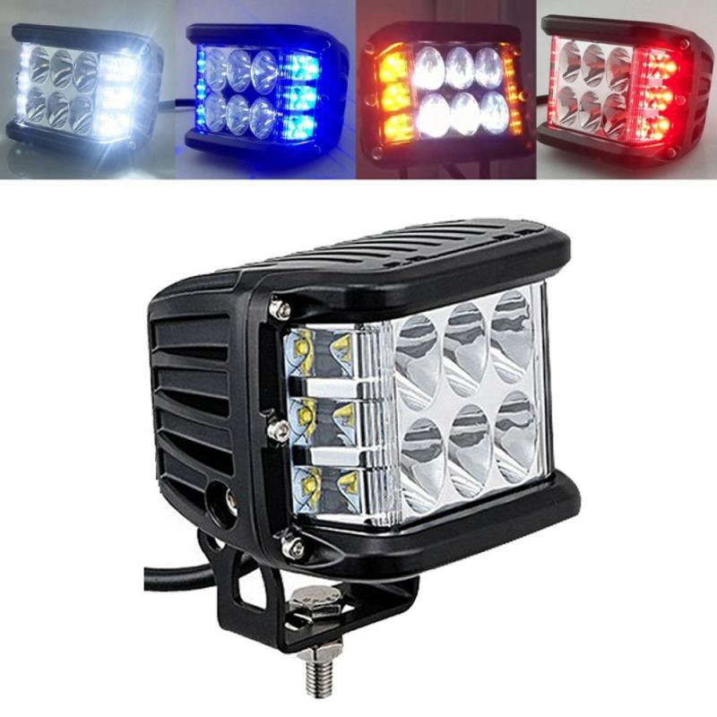 4 Inch 45W LED Work Light Strobe Light Bar Flashing Auto Driving Fog Light For Truck SUV ATV 4WD Boat Offroad Led Bar