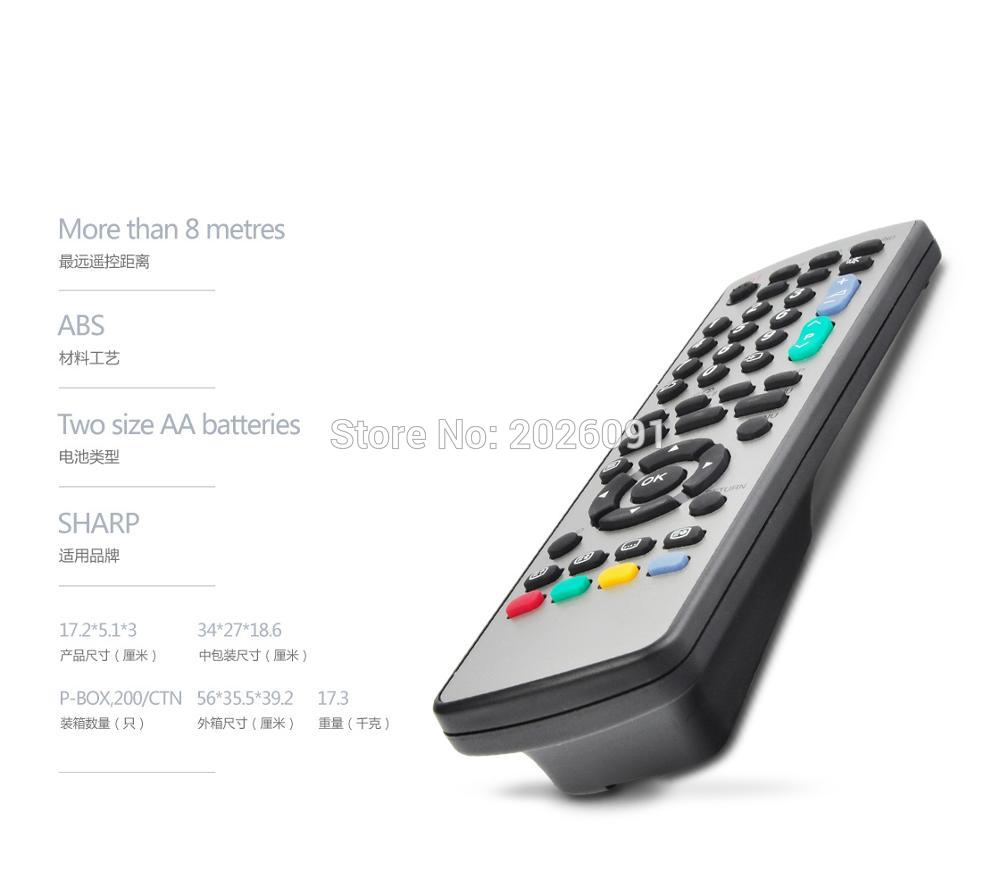 lcd remote rep voor sharp ga520wjsa ga531wjsa ga591wjsa ga591wjsb ga574wjsa aquos