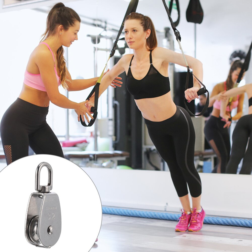 Stainless Steel Pulley Bearing Pulley Stainless Crane Pulley: Default Title