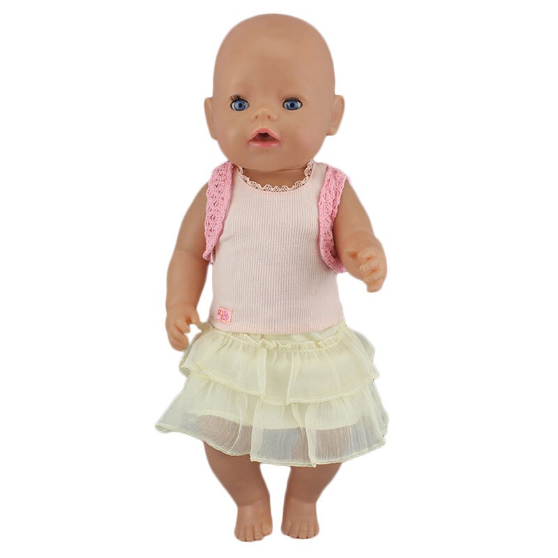 Puku 17 tuuman vauvanukkelle 43cm vaatteita: 04