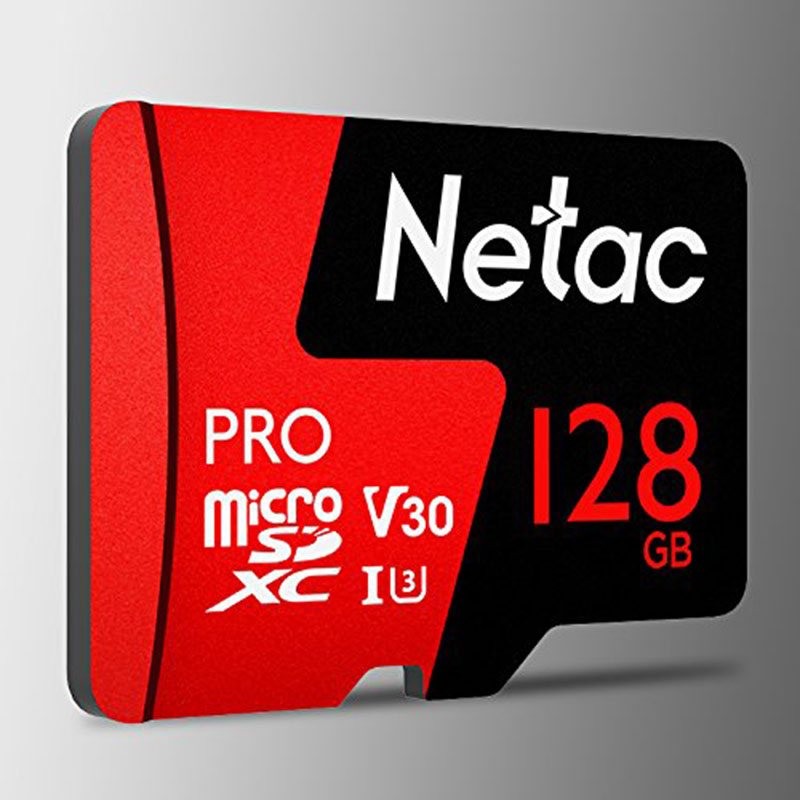 Netac-tarjeta de memoria Microsd Clase 10, 128 gb, P500 Pro, V30, U3, UHS-I, gb, nueva llamativa, 128 gb, para teléfono móvil,