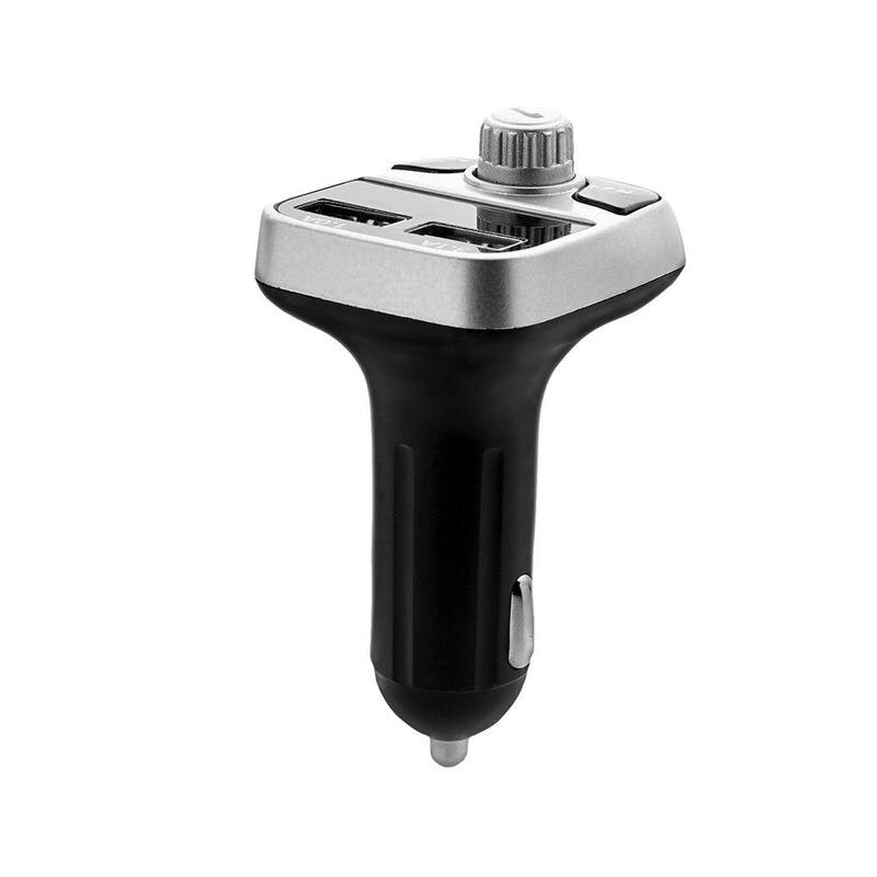 Bluetooth FM Transmitter Aux Modulator Handsfree Calling Car Car USB Charger Audio Dual MP3 Car Player Kit N4R0 Bluetooth H7O8