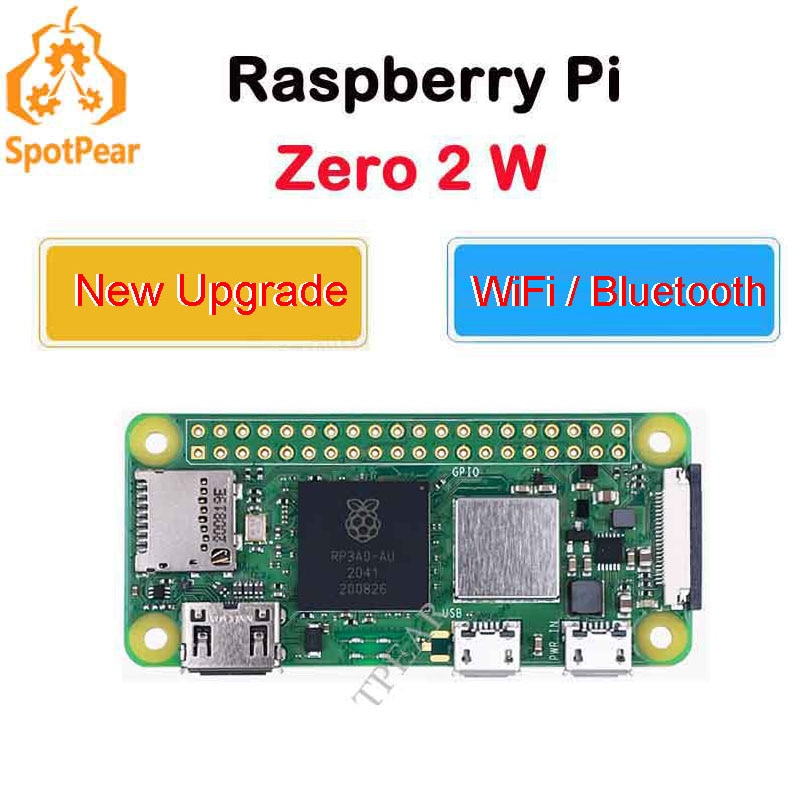 Himbeere Pi Null 2W Entwicklungsboard RPI Pi0 2W