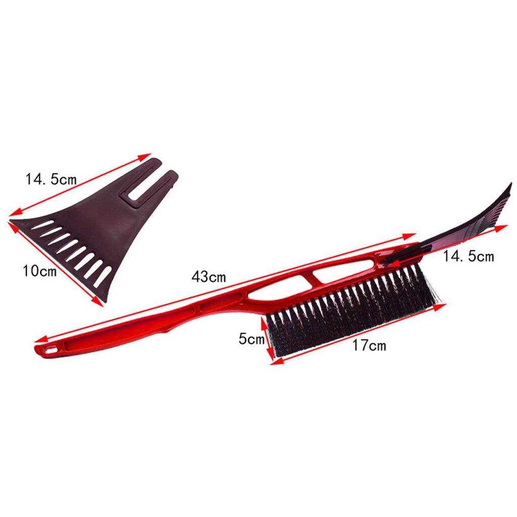 Car Vehicle Durable Snow Ice Scraper Snow Brush Shovel Removal For Winter Car Accessories Dropshiping
