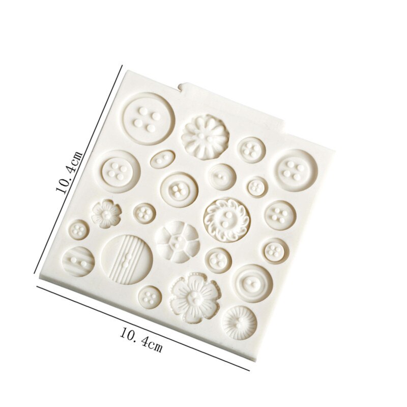 Siliconen mal in de vorm van een knoop, diy fondant taartdecoratiemal, chocolade fudge voor keuken, bakgerei, accessoires