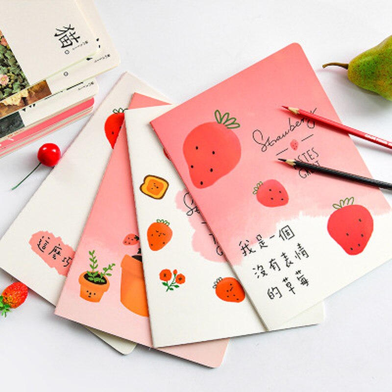 Whale Notebooks B5 Student Stationery Notepad Cute Cartoon Pocket Planner Novelty Schedule Book Office and School Supplies