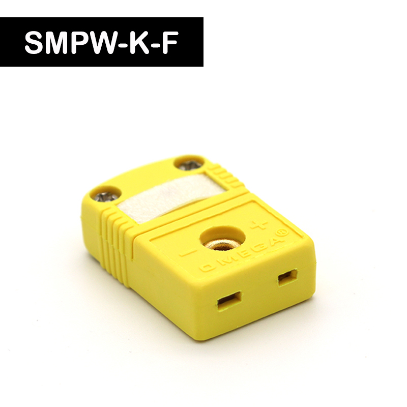 Enchufes y enchufes de termopar tipo K/T/J/E, montaje en Panel de Sensor, enchufe y conector de cable en miniatura, 1 Uds.: Marfíl