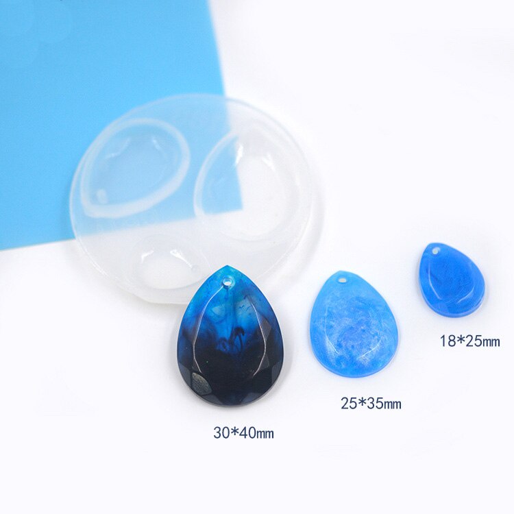 Timantti kaulakoru korvakorut rannekoru koru muoti riipukset kristalli mittakaavassa koru hartsi muotit korujen valmistus työkalu: 3