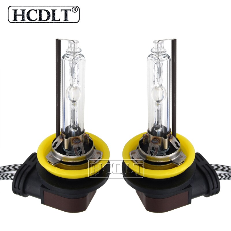 HCDLT 1 Paar AC 12 V 35 W 55 W Xenon H11 HID Lamp 5500 K 3800LM Snelle Heldere Auto auto Koplamp Lamp Metalen Voet H11B Xenon Hid-lampen