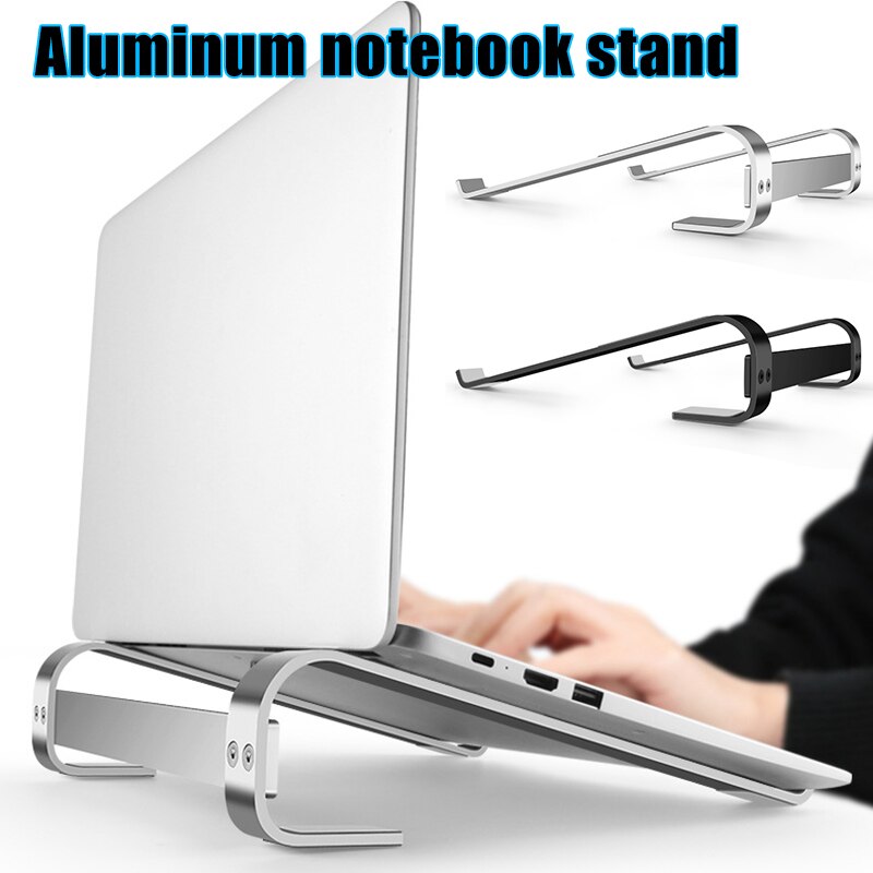 Duurzaam Laptop Stand Aluminium Computer Warmteafvoer Stand Laptop Hoogte Verhoogd Draagbare Houder Beugel EM88
