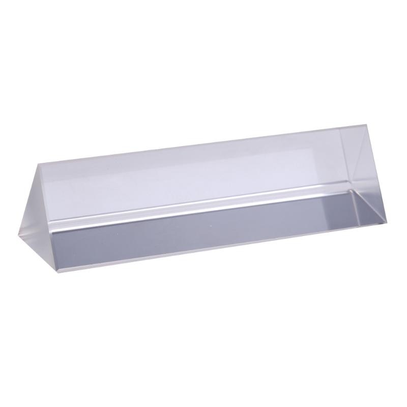 Rainbow Optical Glass Prism Triangular Precision Optical Glass Right Angle Reflecting Surveying Physics Education Teaching Tool