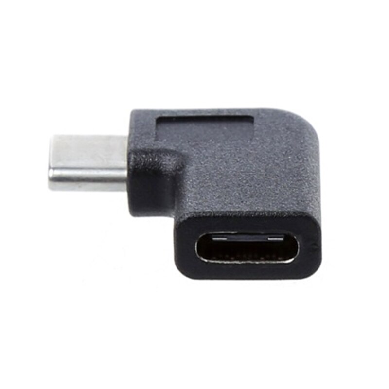 USB C Type C Male To Female Adapter Right & Left Angled USB-C USB 3.1 Type-C Male To Female Extension Adapter