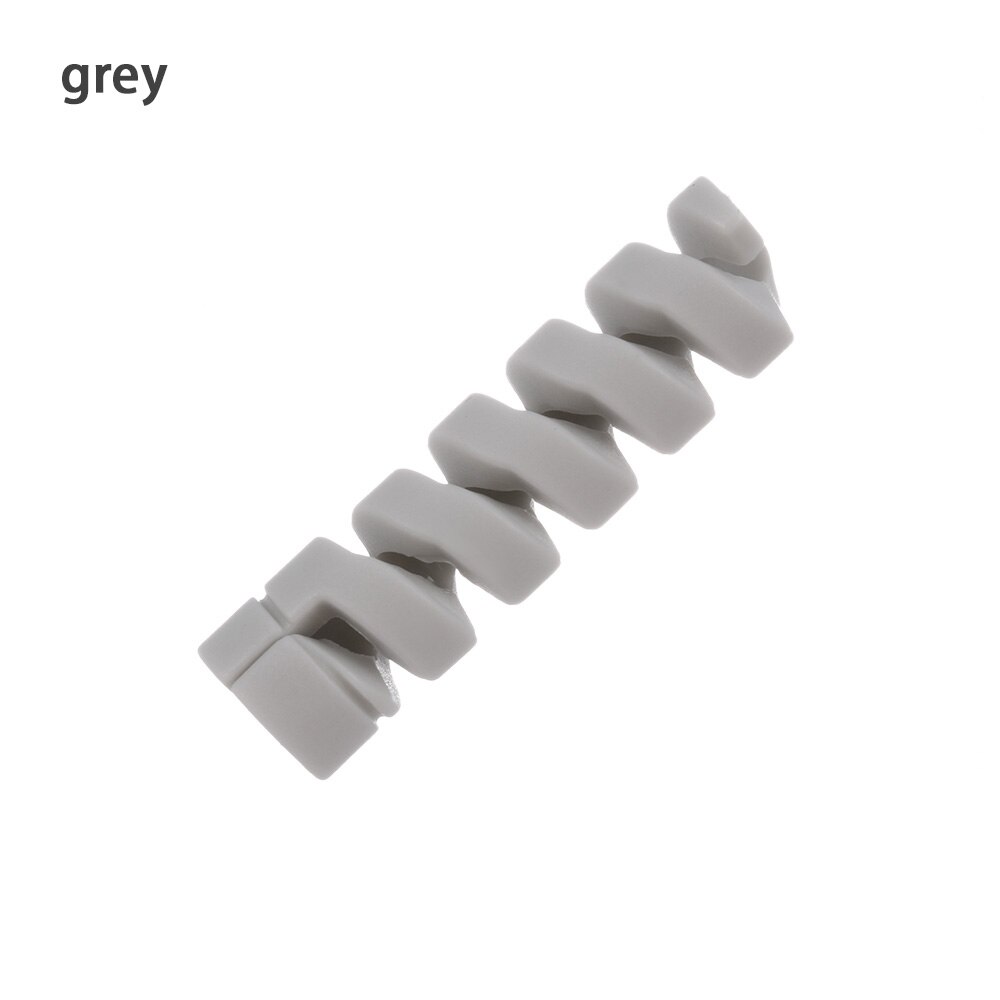 Beschermhoes voor oplaadkabel voor apple iphone 8 x lightning usb-oplaadkabel schattig: Grijs