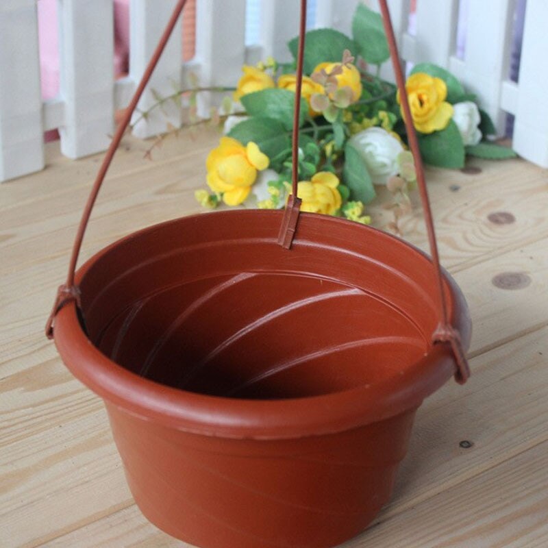 Trwała plastikowa doniczka hak wiszący kosz haki doniczka wsparcie haki wieszak na rośliny doniczkowe ogrodnictwo sadzarka haki narzędzia