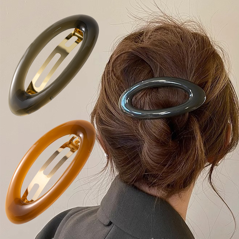 Pinzas en forma de garra para el pelo grandes coreanas para mujer, soporte de cola de caballo de gelatina de Metal, pasadores de horquilla, accesorios para el cabello para chicas a la
