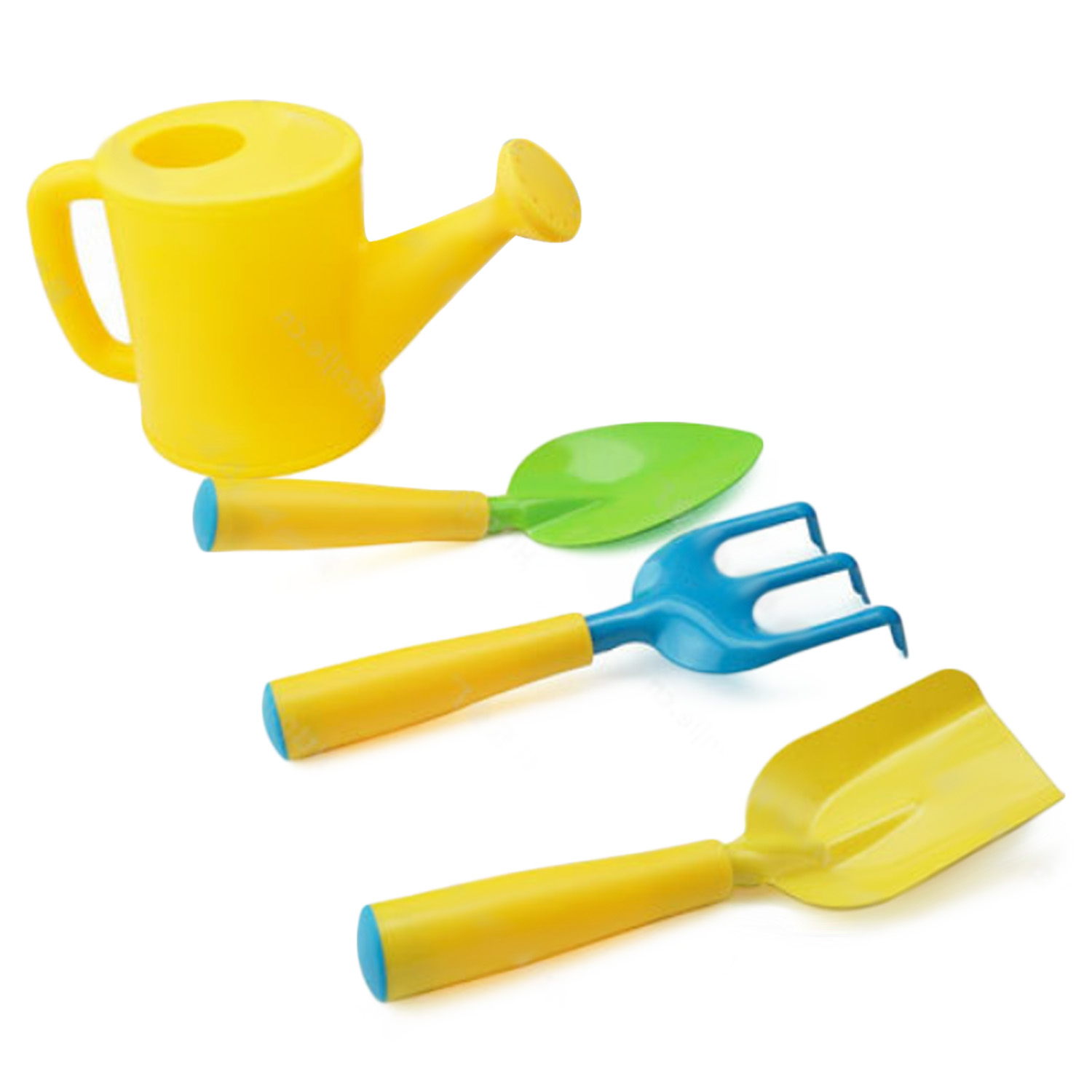 5pcs Kids Children Gardening Tools Set Including Watering Can Shovel Rake Trowel Garden Tote Bag for Outdoor Supplies