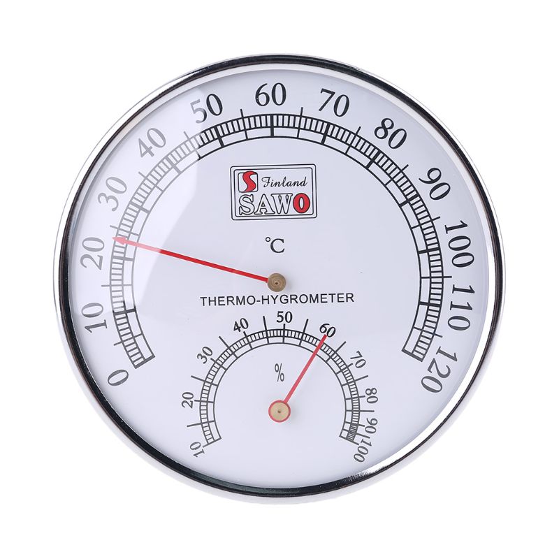 Sauna termometer metal sag damp sauna rum termometer hygrometer bad og sauna indendørs udendørs brugt