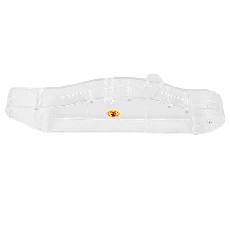 Table Saw Protective Cover Transparent Saw Blade Protection Cover Dust‑proof Durable for 7 inch Woodworking Table Saw