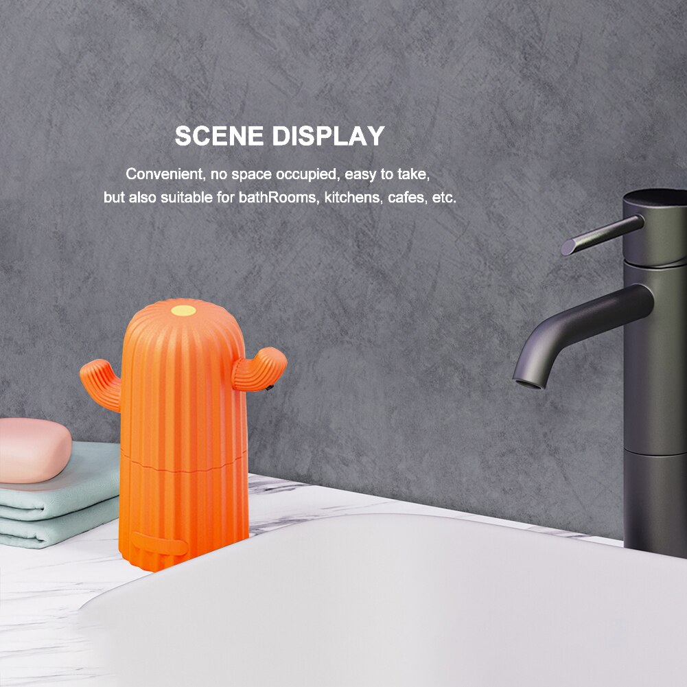 Cactus Non-Contact Smart Soap Dispenser Washing Container Automatic Sensor Hand Cleaning Hand Hygiene Sterilizing Sensor