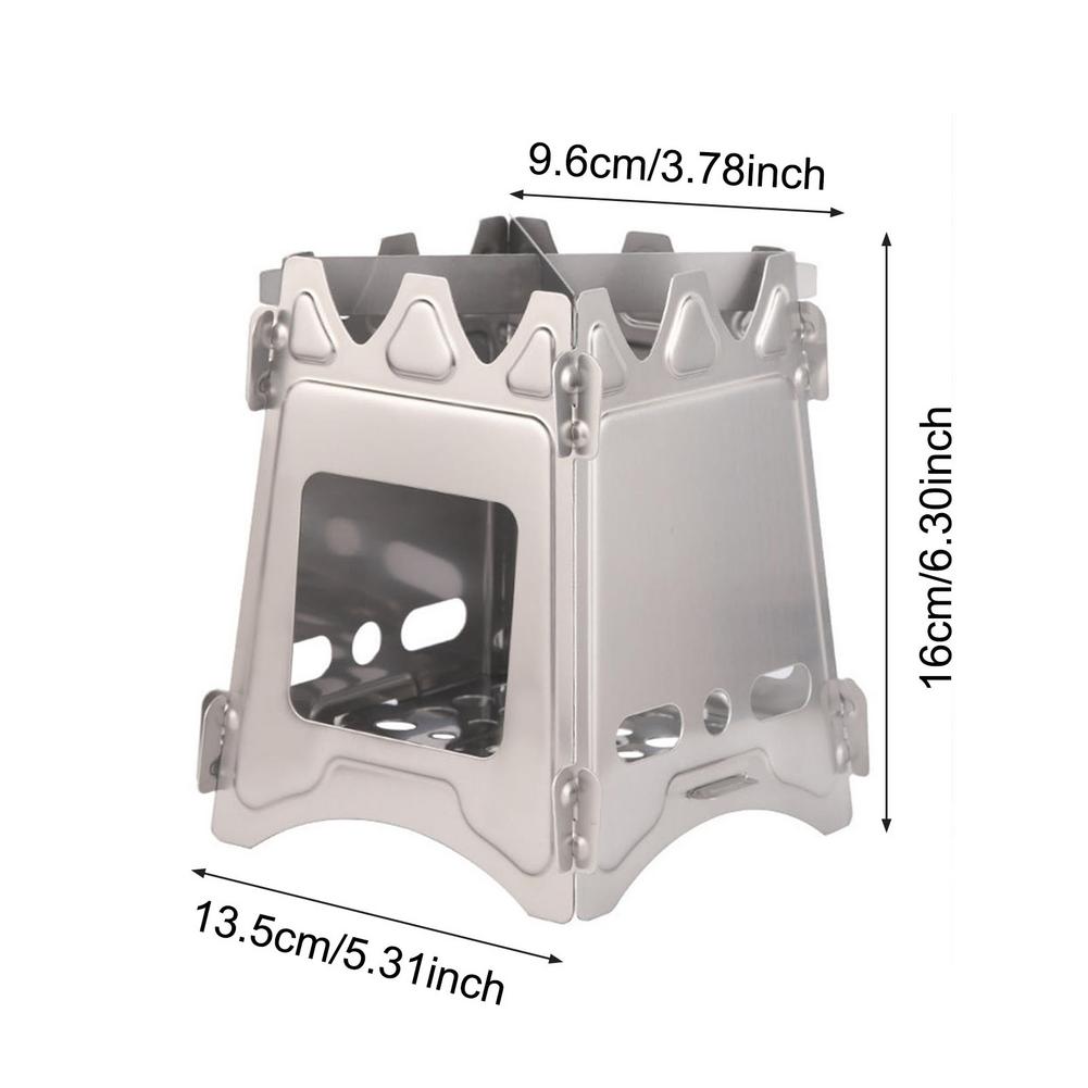 Camping Stove Portable Wood Burning Stove For Backpacking Camping Hiking Backpacking Outdoor Cooking Stove