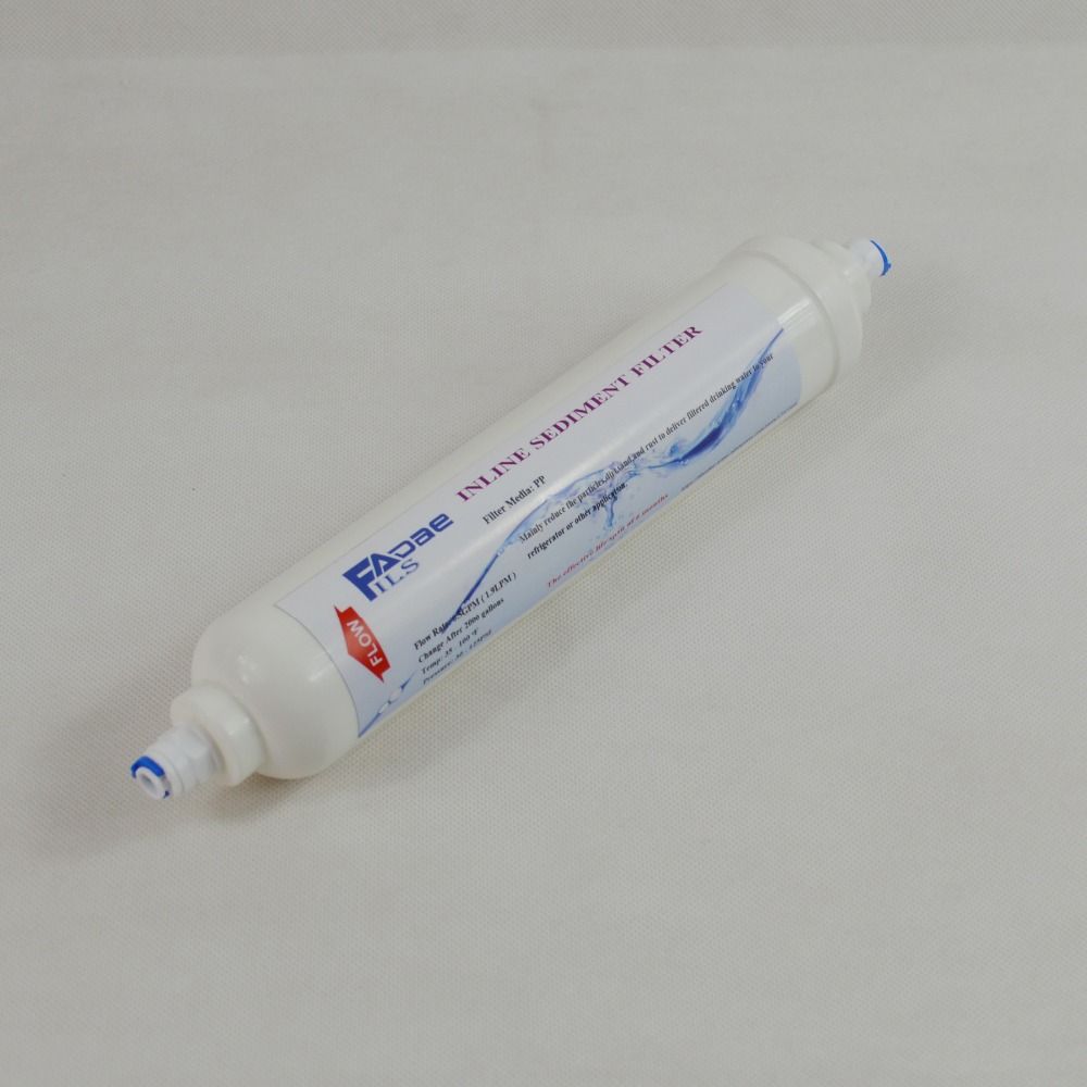 Kyl/vattenkylare byte av vattenfilter  t33 inline sedimentfilter  ,1/4 &quot; snabbkoppling  (2 st/lot)
