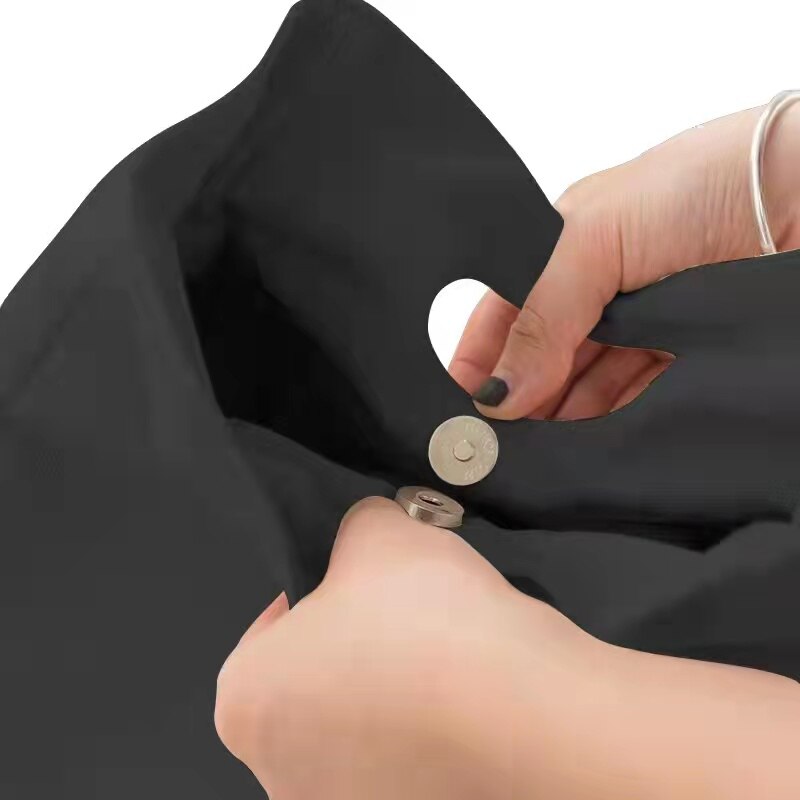 Lunch Bag Handle Insulation Cooler Bag Lunch Box Picnic Travel Portable Food Storage White Picture Printed Thermal Food Bag