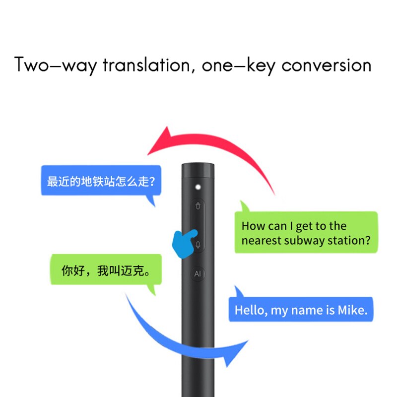 BOBOVR – stylo de traduction P2, Machine de traduction vocale intelligente