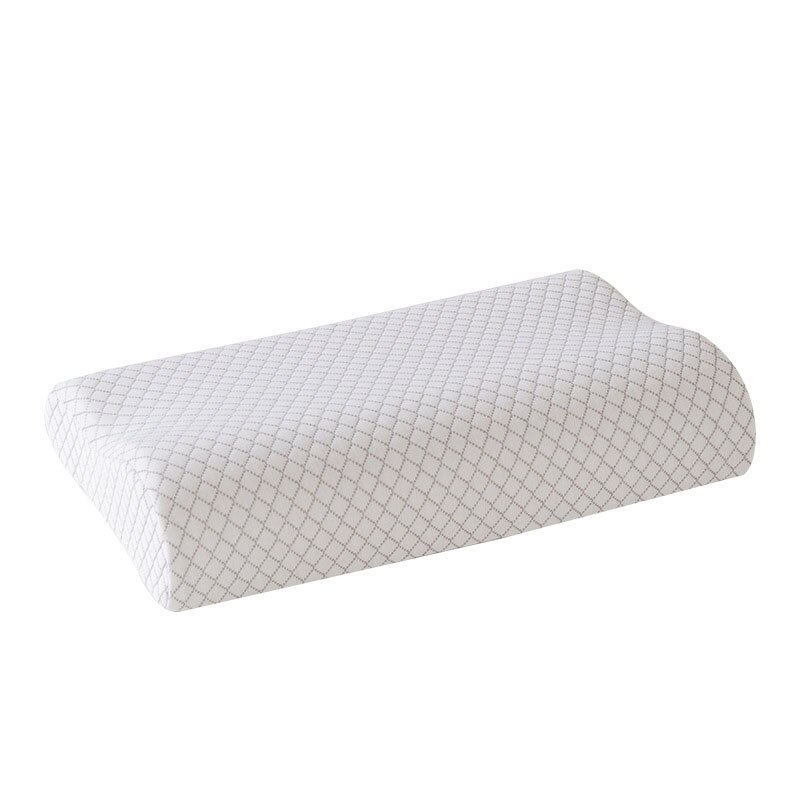 Oreiller orthopédique en mousse à mémoire de forme pour enfant et adulte, en Fiber de bambou, pour dormir, thérapie cervicale, orthopédique: Diamond Lattice / 40x25cm