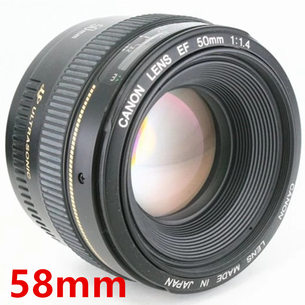 Lens Cap Cover for Yongnuo Canon Nikon Sony 50 mm Fixed Focal Length 50mm Lenses: light green
