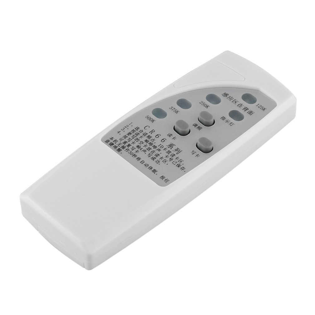 Rfid id-kortin kopiokone 125/250/375/500 khz  cr66 rfid-skanneri ohjelmoija lukija kirjoitus monistin valoilmaisimella herkästi