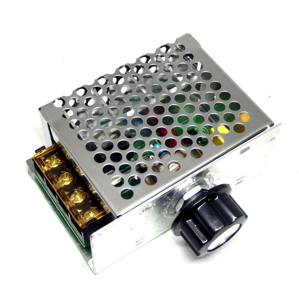 4000w 220v høyeffekts spenningsregulatorer scr hastighetsregulator elektronisk spenningsregulator regulator termostat hr