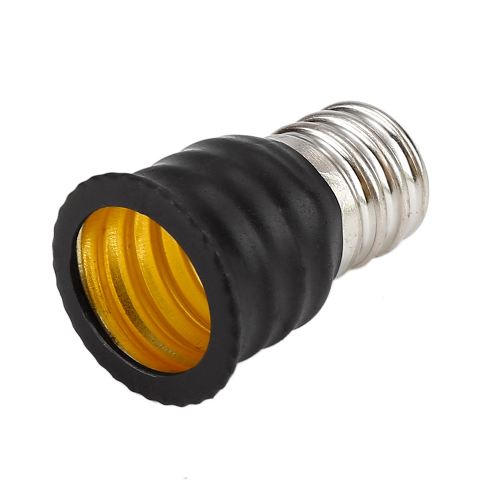 E12 To E14 Socket Changer Portable Heat-resistant Converter Screw Bulb Bases LED Light Lamp Adapter Bulb Holder Socket Changer