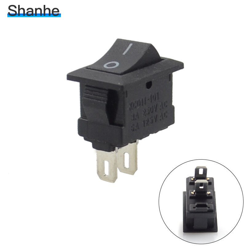 10pcs mini rocker switch ON-OFF 2pins 15*10cm