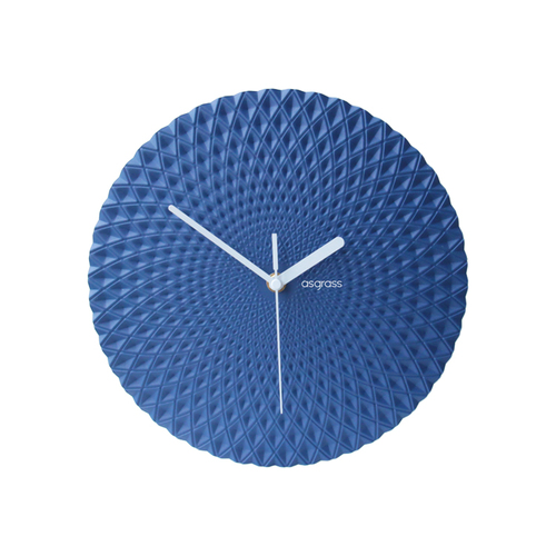 Blue Minimalist Wall Clock Living Room Large Silent Metal Wall Clock Modern Reloj Pared Grande Home Decor LL50WC: blue